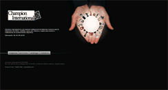 Desktop Screenshot of champion-international.com